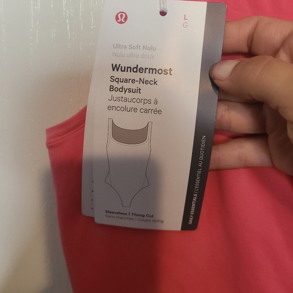 373 NWT lululemon wundermost bodysuit - Picture 4 of 5